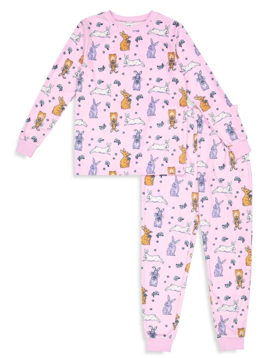 Kids & Baby Anko Girls | Girl'S 2-Piece Super Soft Tie-Dye Pyjama Set