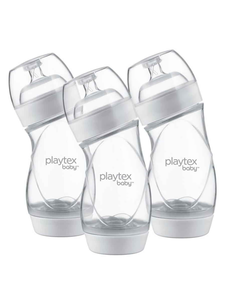 Kids & Baby Playtex Nursing & Feeding | Baby'S Ventaire 6Oz Bottle 3-Pack