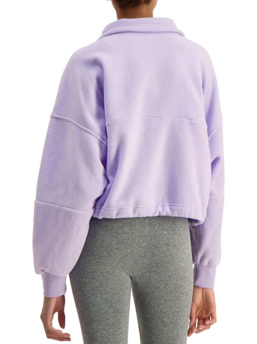 Men & Women Anko Sweaters | Active Polar Fleece Zipneck Pullover