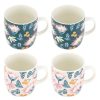 Home Living Anko Drinkware | 4-Pack Protea Mug Set