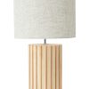 Home Living Anko Lighting | Linear Wood Base Table Lamp