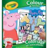 Toys Crayola Arts & Crafts | Peppa Pig Colour And Sticker Book