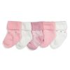 Kids & Baby Anko | Baby Girl'S 5-Pack Bootee Socks