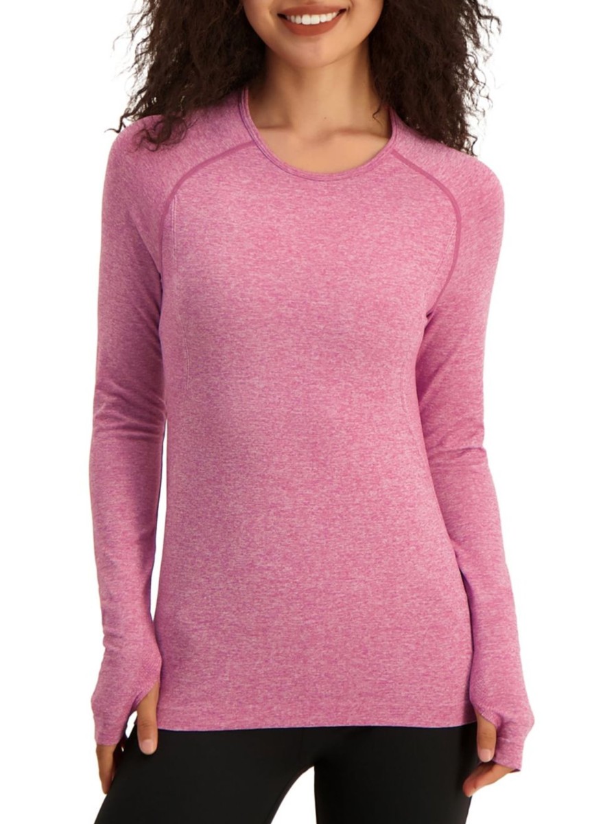 Men & Women Anko Tops | Active Long-Sleeve Seam-Free Top