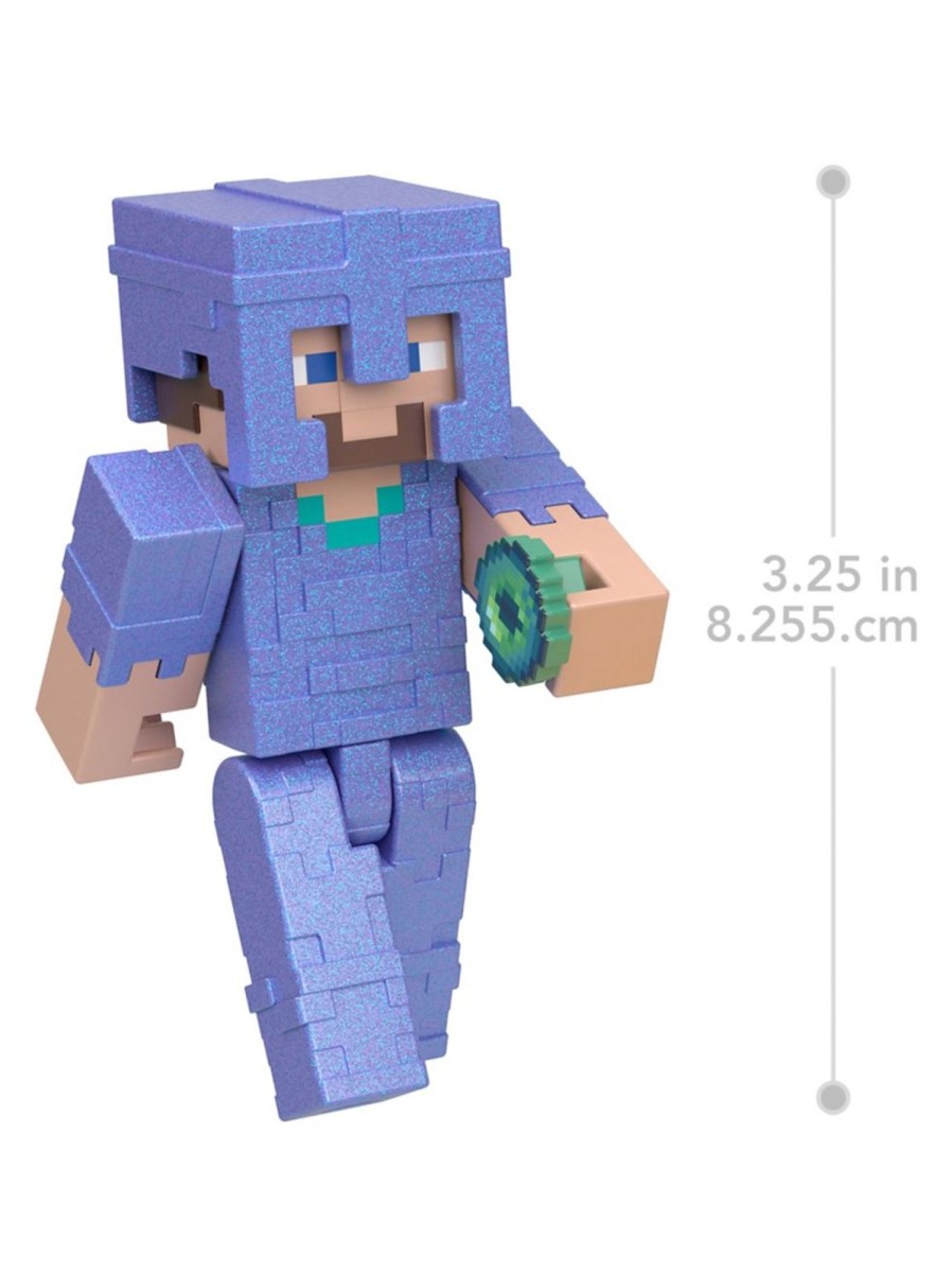 Toys Minecraft Action Figures | Stronghold Steve Figure