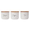 Home Living Anko Utensils & Organization | 3-Piece Speckled Canisters Set