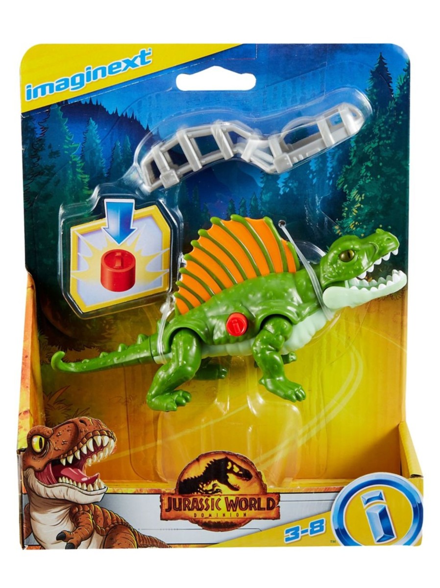 Toys Imaginext Action Figures | Fisher-Price X Imaginext Jurassic World Dimetrodon