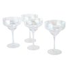 Home Living Anko Drinkware | Set Of 4 Luster Margarita Glasses