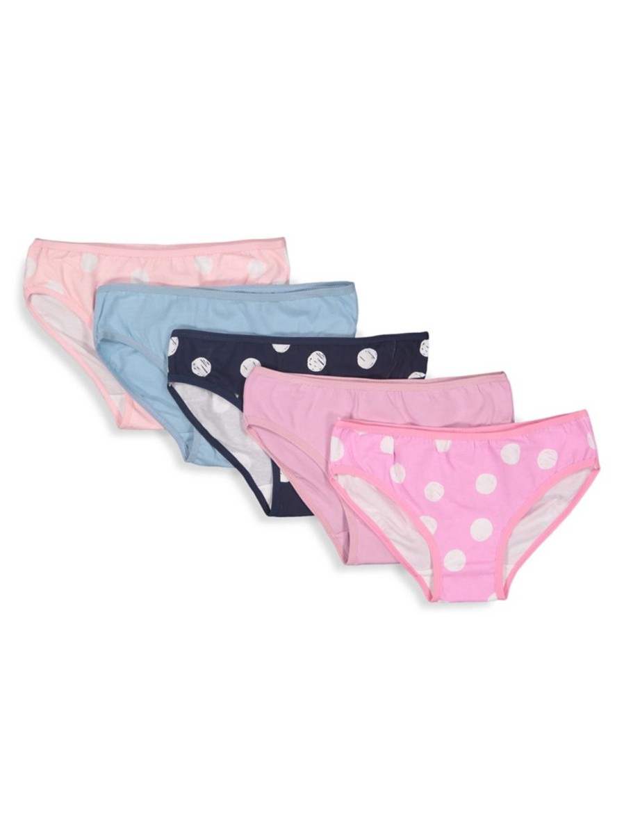 Kids & Baby Anko Underwear & Socks | Little Girl'S 5-Pack Hipster Briefs