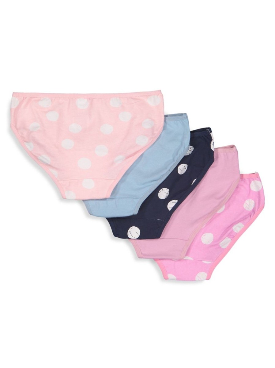 Kids & Baby Anko Underwear & Socks | Little Girl'S 5-Pack Hipster Briefs