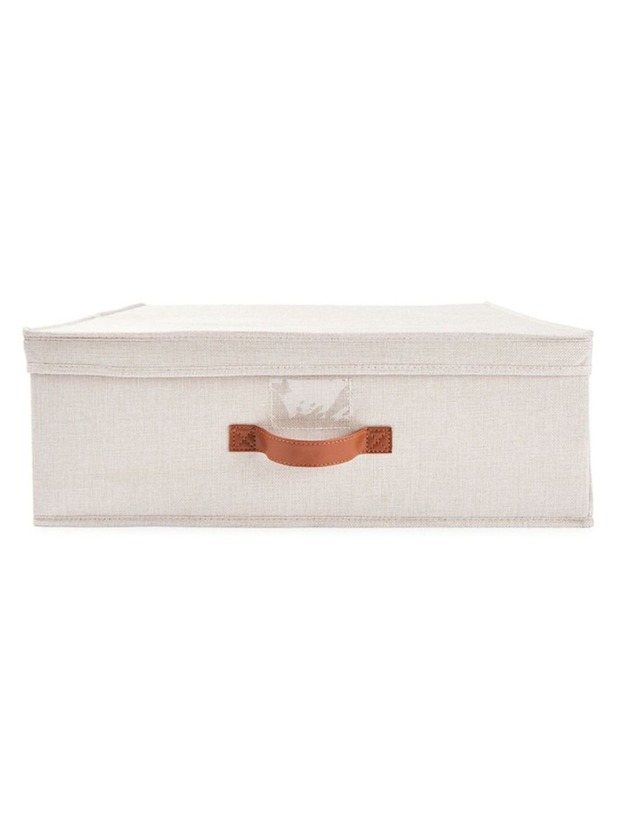 Home Living Anko Containers & Baskets | Linen-Look Underbed Storage Box