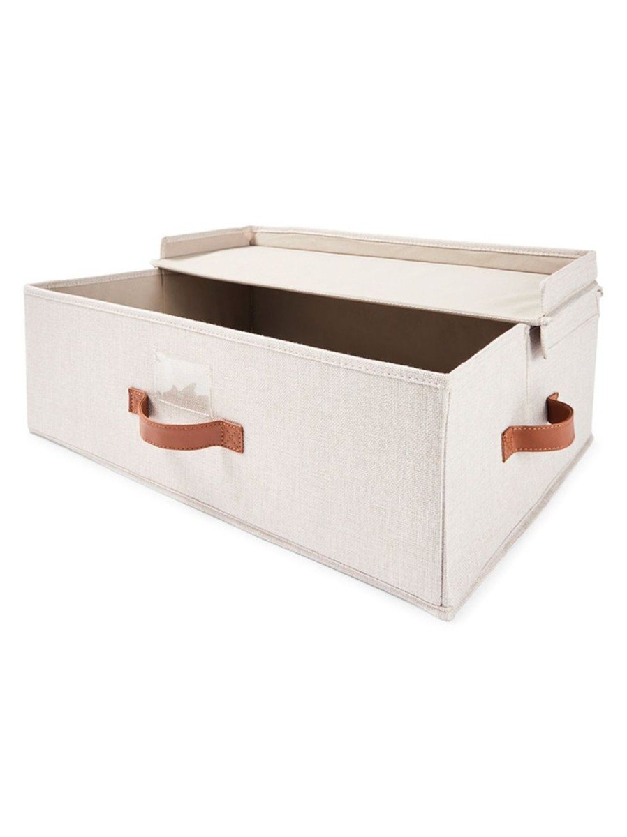 Home Living Anko Containers & Baskets | Linen-Look Underbed Storage Box