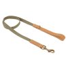 Pets Anko | Leather And Canvas Dog Leash