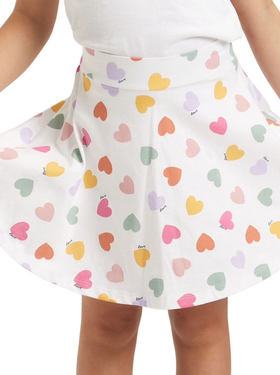 Kids & Baby Anko Toddler Girls | Little Girl'S Printed Skort