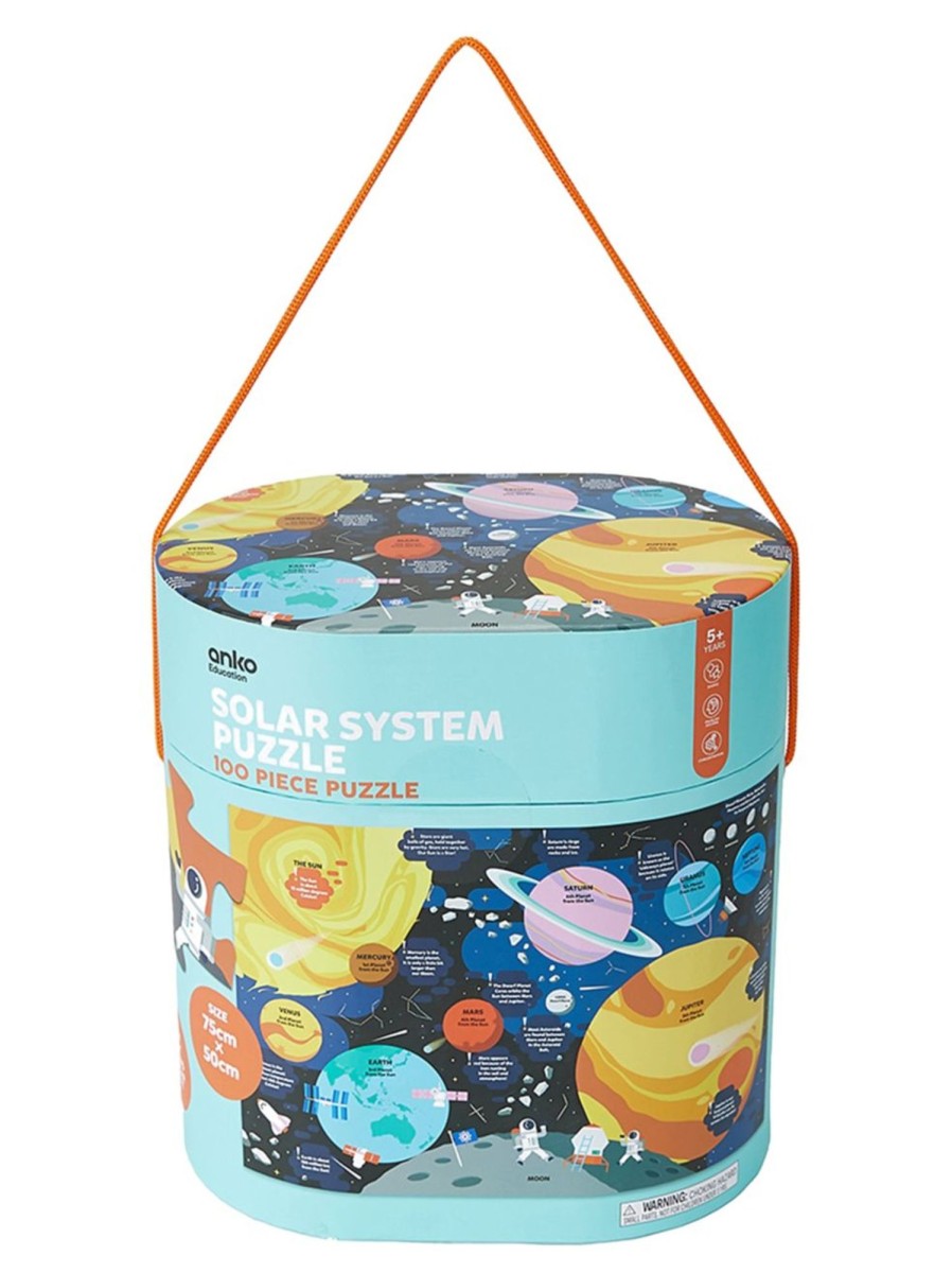 Toys Anko Games & Puzzles | 100-Piece Solar System Puzzle