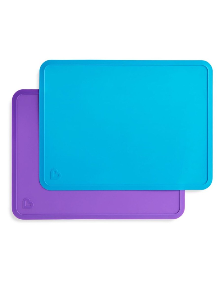 Kids & Baby Munchkin Nursing & Feeding | Spotless 2-Piece Silicone Placemats Set