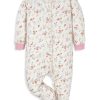 Kids & Baby Gerber | Baby Girl'S Floral Sleep 'N Play Footie