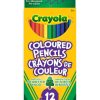 Toys Crayola Arts & Crafts | 12-Piece Coloured Pencil Set