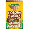 Toys Crayola Arts & Crafts | Colours Of The World 24-Piece Fine Line Markers