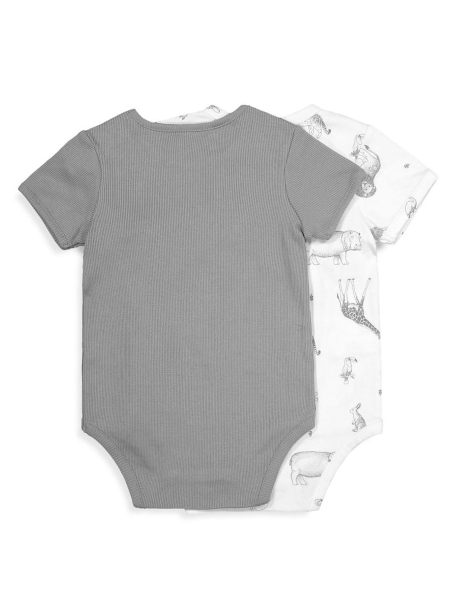 Kids & Baby Anko | Baby'S 2-Pack Organic Cotton Bodysuits