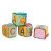 Toys Bright Starts Infant & Toddler | 4-Piece Grab And Stack Blocks