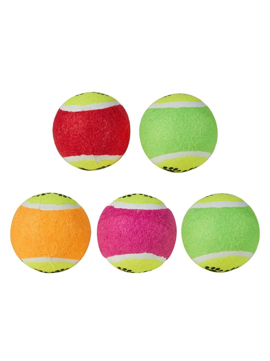 Pets Anko | 5-Pack Pet Tennis Balls