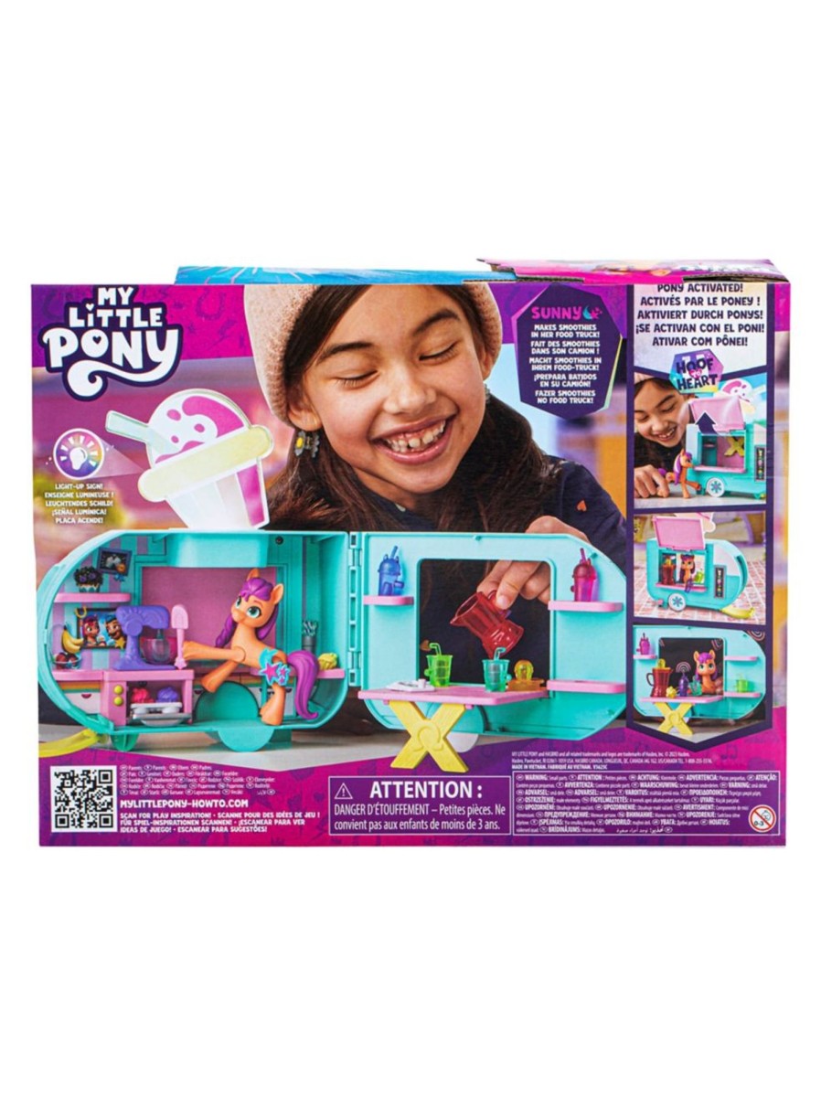 Toys My Little Pony Trains & Vehicles | Sunny Starscout Smoothie Truck Set