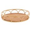 Home Living Anko Decorative Accents | Round Woven Tray