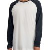 Men & Women Anko Tops | Long-Sleeve Raglan T-Shirt