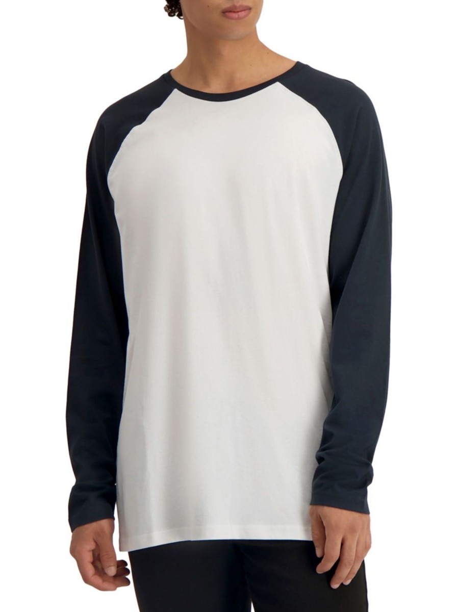 Men & Women Anko Tops | Long-Sleeve Raglan T-Shirt