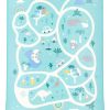 Kids & Baby Anko Play & Activities | Baby'S Reversible Animal-Print Padded Play And Floor Mat