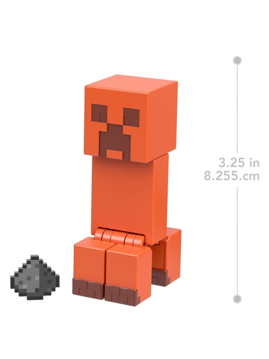 Toys Minecraft Action Figures | Damaged Creeper Figure