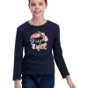 Kids & Baby Anko Girls | Girl'S Long-Sleeve Printed T-Shirt