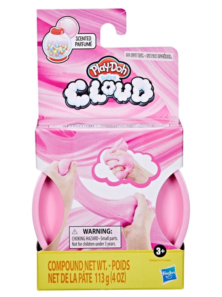 Toys Play-Doh Arts & Crafts | Super Cloud Bubblegum-Scented Pink Modelling Compound