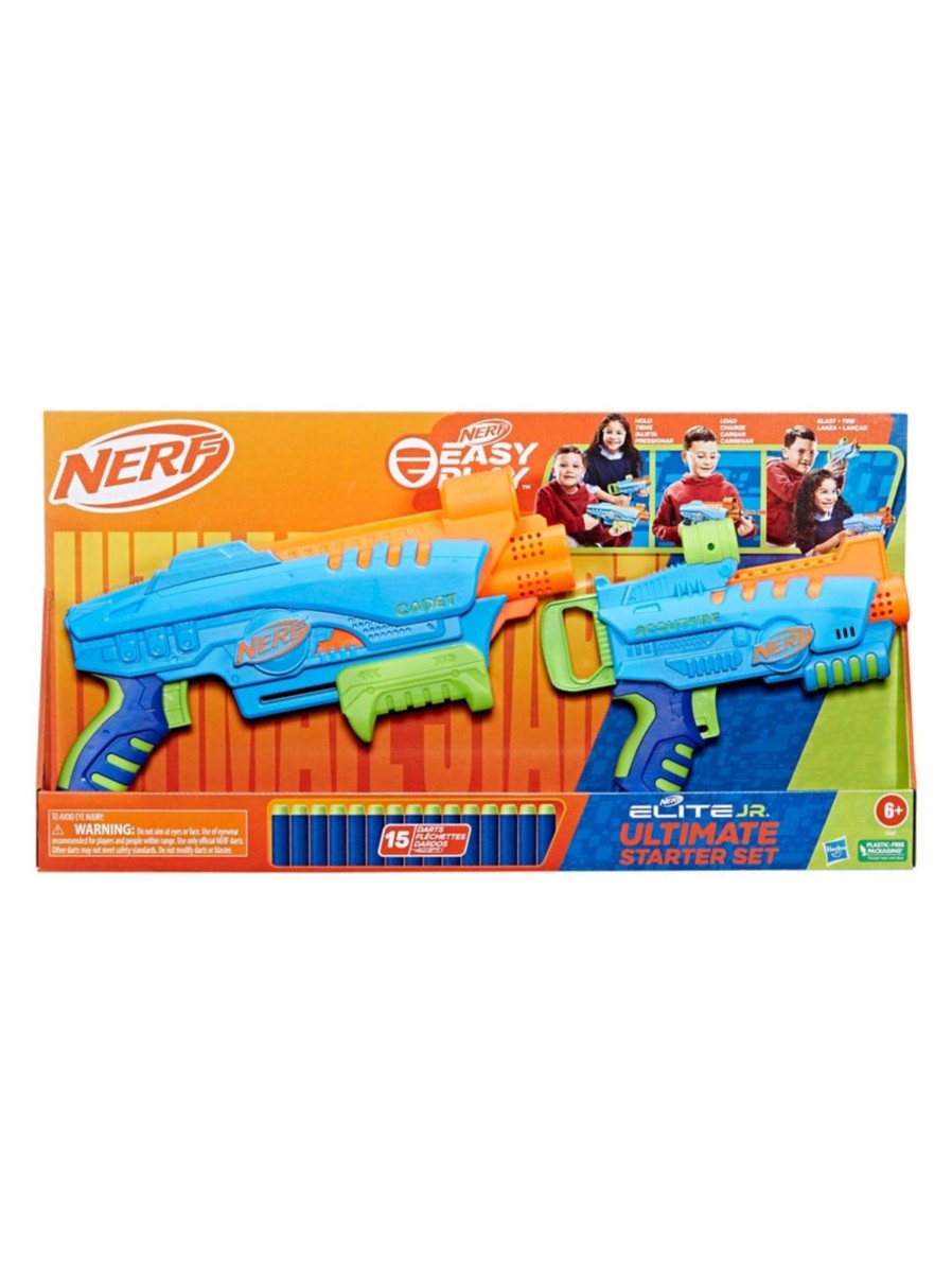 Toys Nerf Pretend Play & Dress Up | Elite Junior Ultimate Starter Set