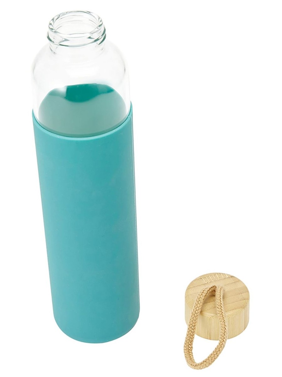 Wellness Anko | 650Ml Glass Drink Bottle With Silicone Wrap