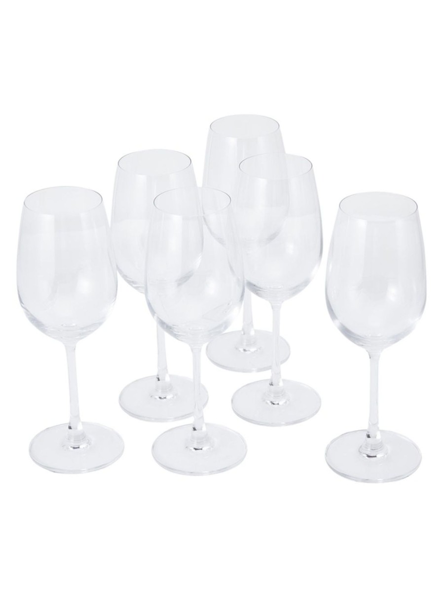 Home Living Anko Drinkware | Dine 6-Piece White Wine Glass Set