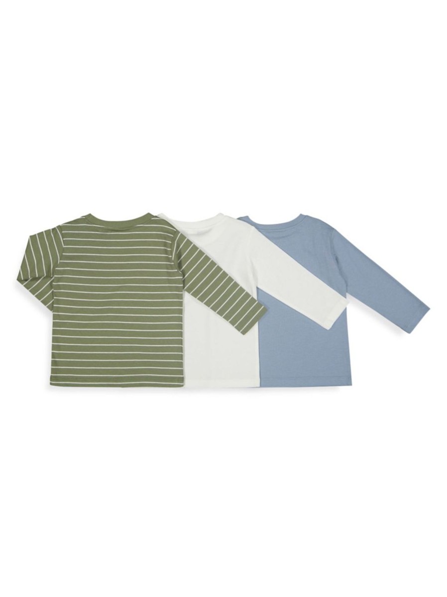 Kids & Baby Anko | Baby Boy'S 3-Pack Long-Sleeve T-Shirts