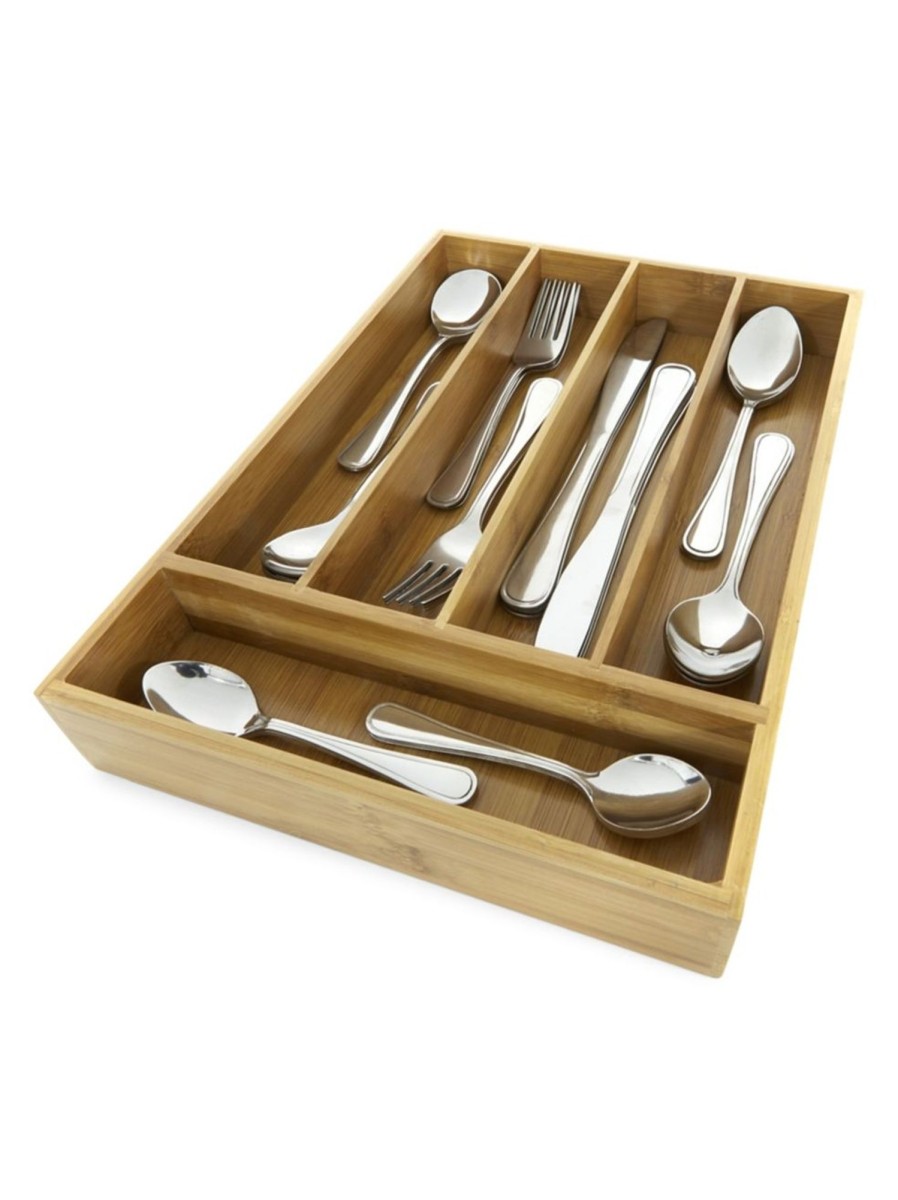 Home Living Anko Utensils & Organization | Bamboo Cutlery Tray