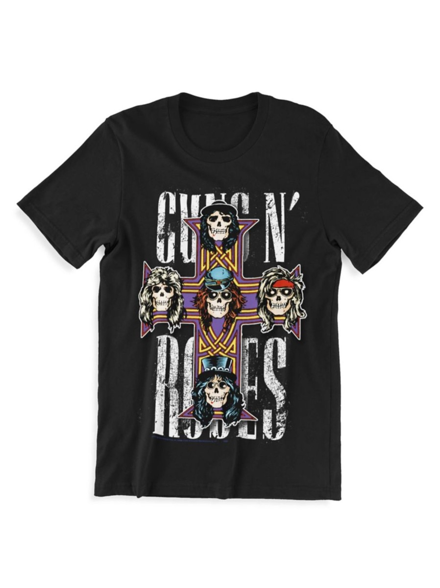 Men & Women Guns N' Roses Tops | Guns N' Roses Licensed Graphic T-Shirt