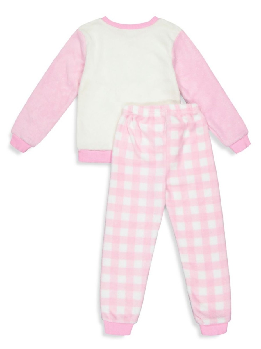 Kids & Baby Anko Toddler Girls | Little Girl'S 2-Piece Fleece Pyjama Set