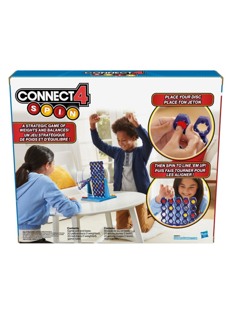 Toys Hasbro Games & Puzzles | Connect 4 Spin Game