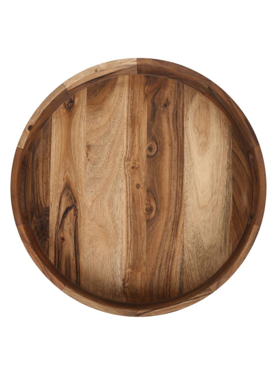 Home Living Anko Serveware | Acacia Round Serving Tray