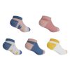 Kids & Baby Anko Underwear & Socks | Kid'S 5-Pair Casual Low-Cut Ankle Socks Pack