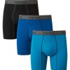 Men & Women Hanes Underwear & Socks | 3-Piece Comfort Flex-Fit Boxer Briefs Set