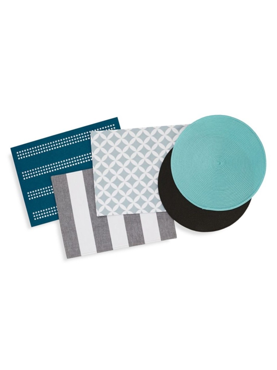 Home Living Anko Linens & Tea Towels | 2-Piece Woven Round Placemat Set