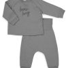 Kids & Baby Anko | Baby'S 2-Piece Hello World Waffle-Knit Set