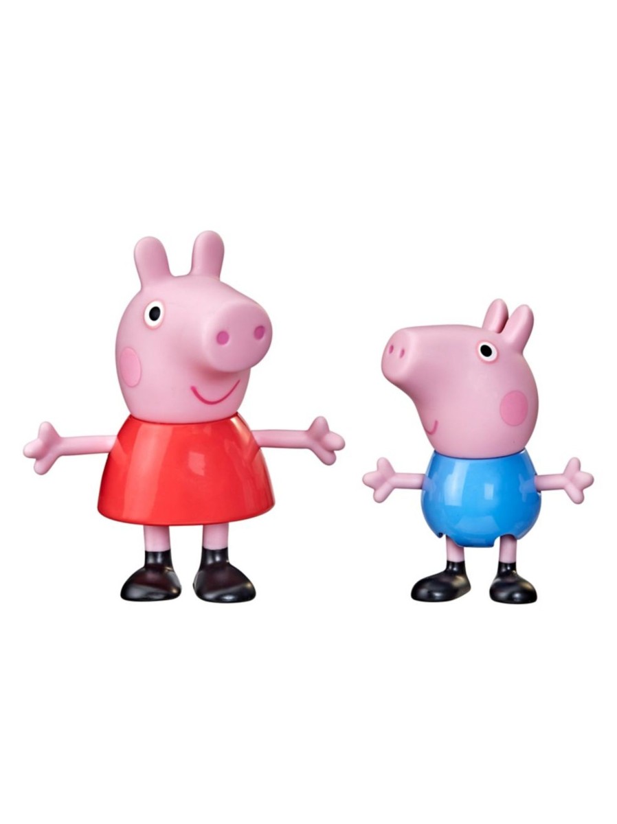 Toys Peppa Pig Action Figures | Peppa And George Preschool Figure Set