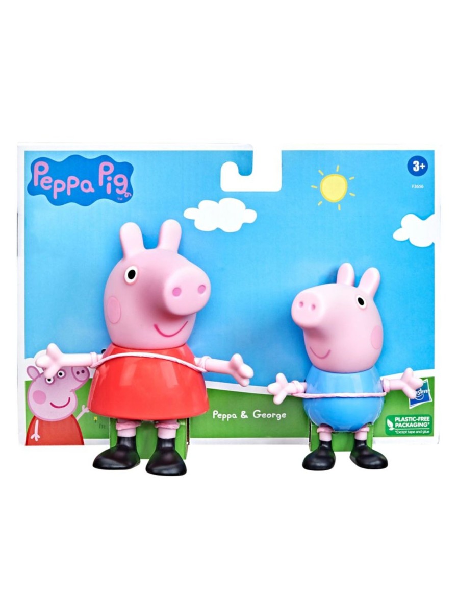 Toys Peppa Pig Action Figures | Peppa And George Preschool Figure Set