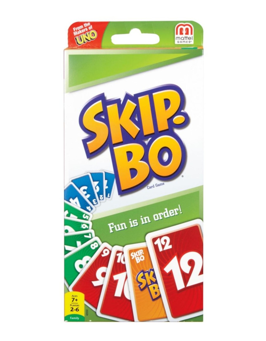 Toys Mattel Games & Puzzles | Skip-Bo Card Game